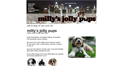Desktop Screenshot of millysjollypups.com